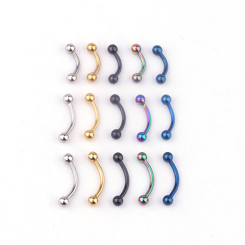 Body Jewelry Barbell - Lote de 5 piezas de joyería