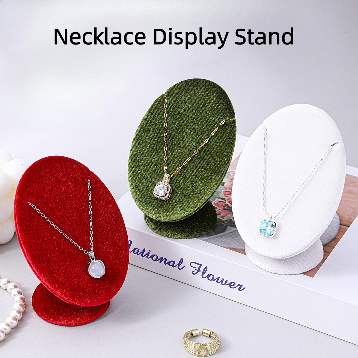 Body Jewelry Holder - Expositor de Lujo de Terciopelo para