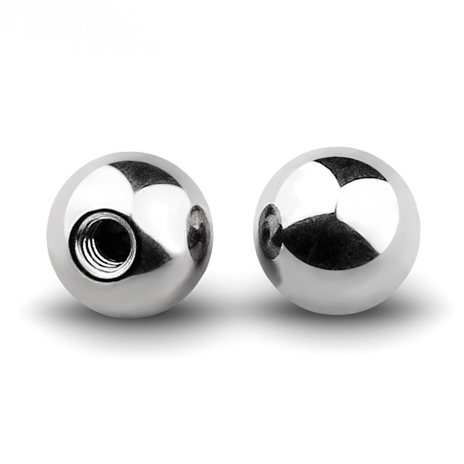 Body Jewelry Barbell - 10 unidades de bolas de titanio