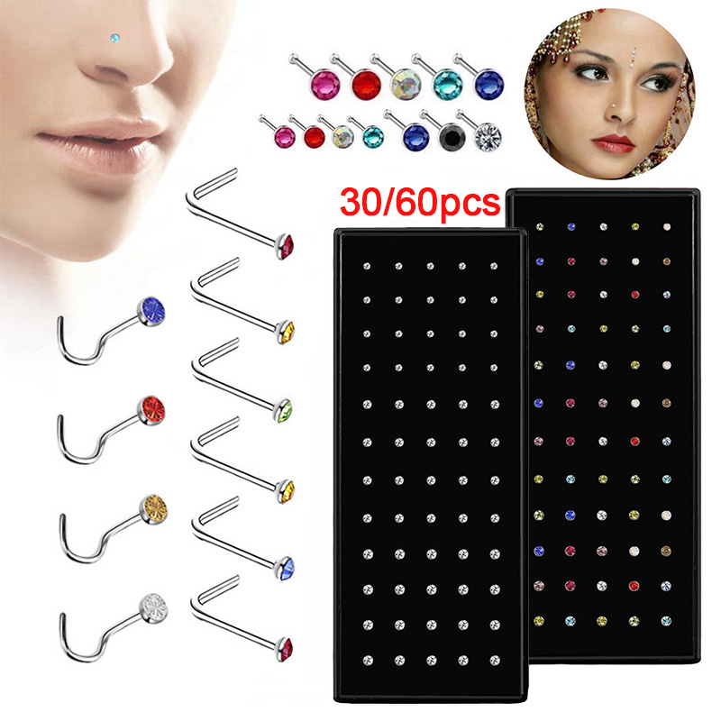 Body Jewelry Changing Kit - Set de Piercings de Nariz en