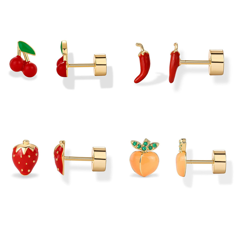 Body Jewelry Surgical Steel - Pendientes de cartílago para mujer, aretes