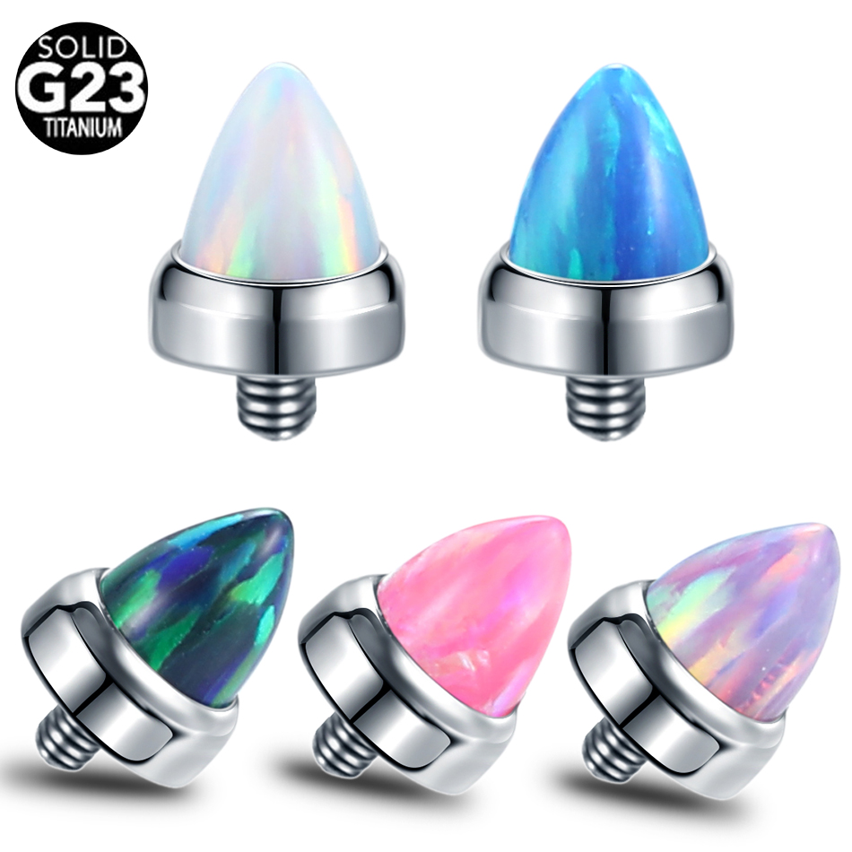 Rook Curved Barbell - Juego de garras de titanio, Piercings