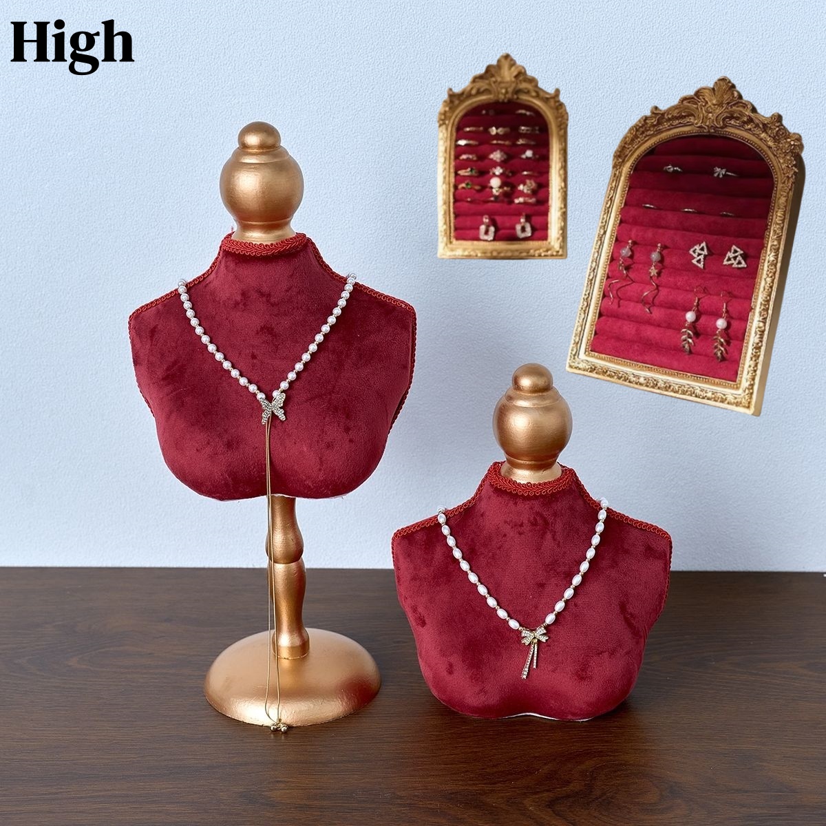 Body Jewelry Holder - Soporte de busto para exhibición de