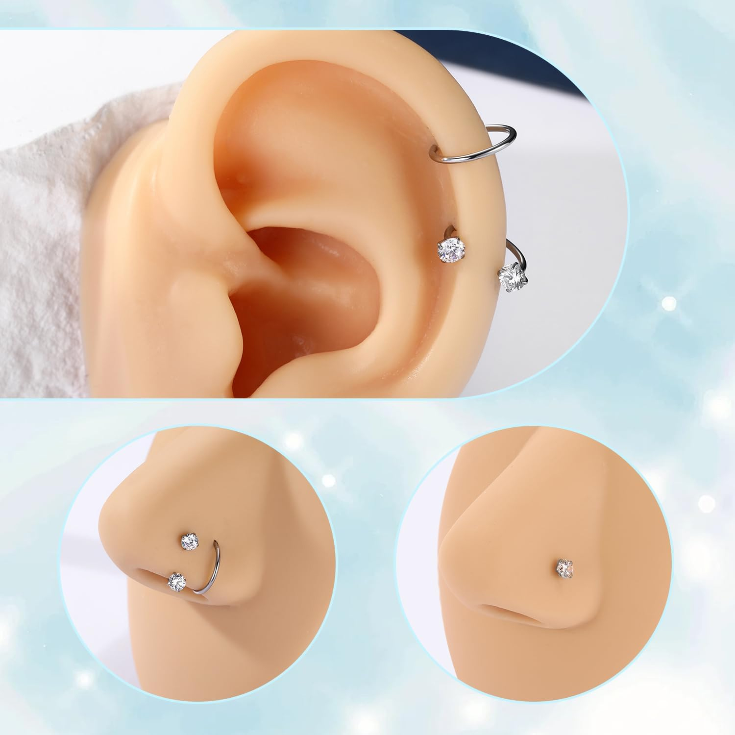 Herradura de caballo G23 anill - Rook Curved Barbell reseña y precio