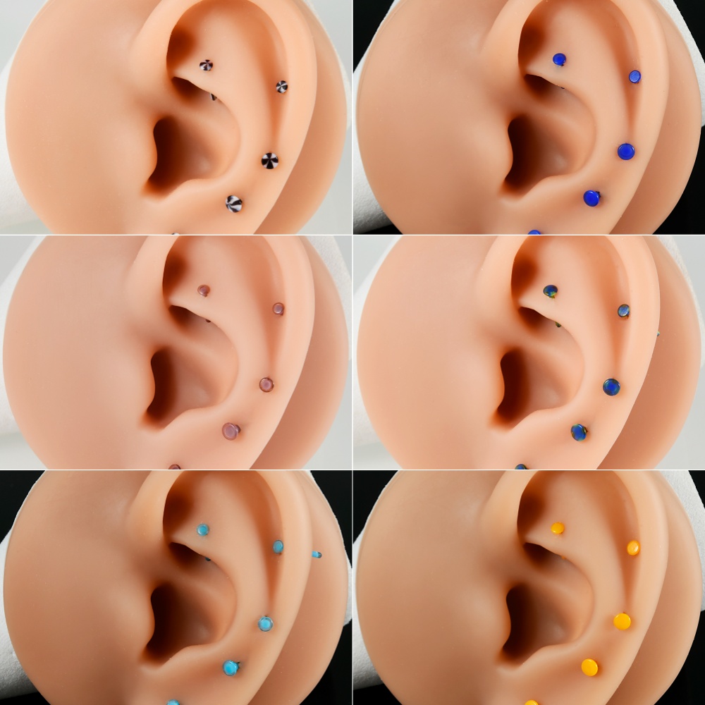 Pendiente de aro de cristal pa - Body Jewelry Holder reseña y precio