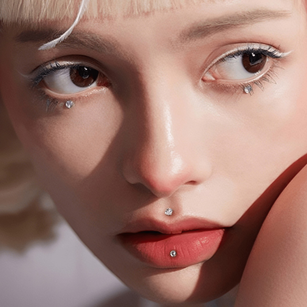 1 Set de Piercings de Nariz de - Body Jewelry Threadless reseña y precio