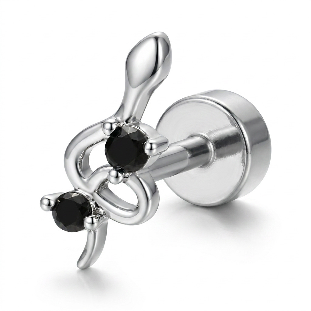 1PC Pendiente Hipoalergénico d - Body Jewelry Hypoallergenic reseña y precio
