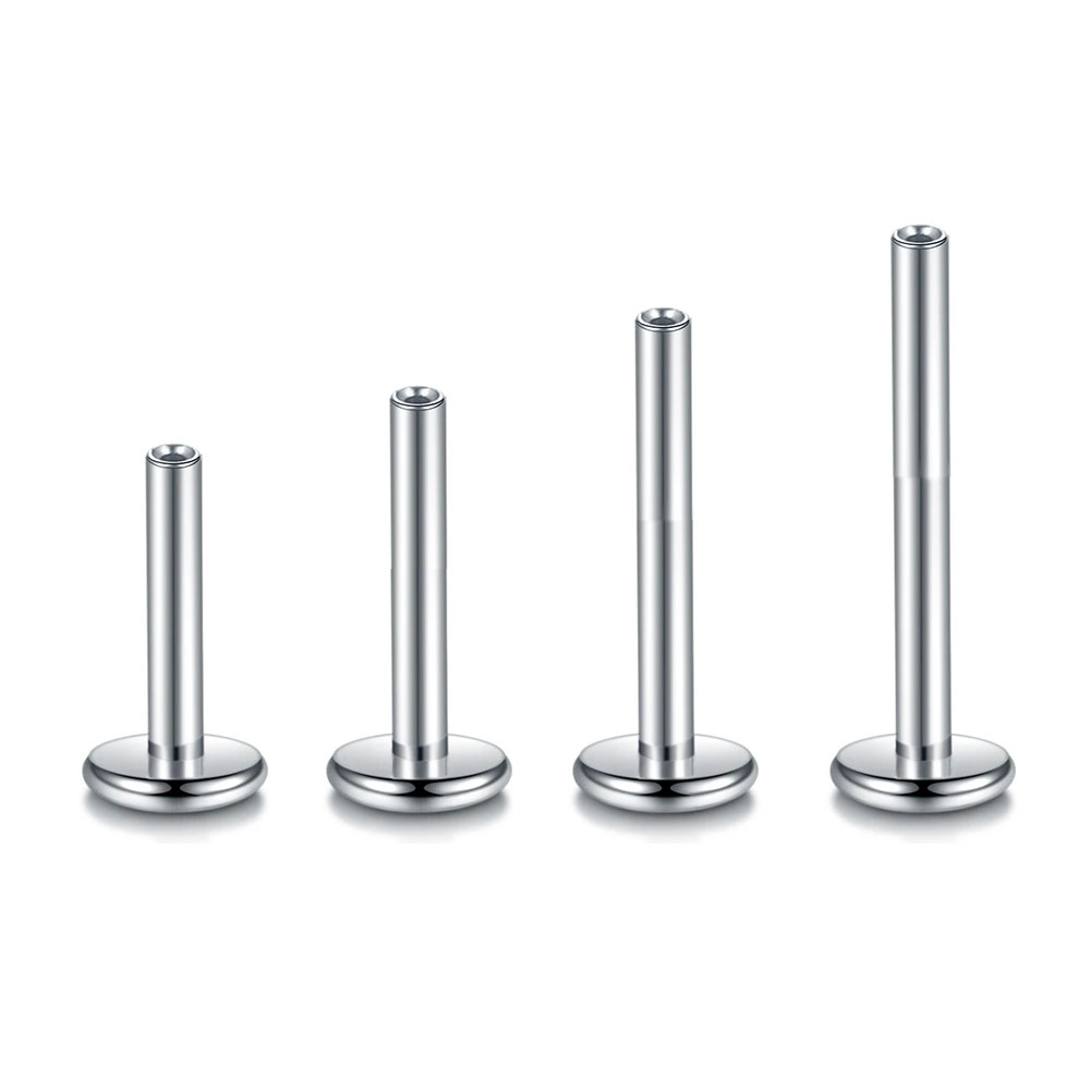 10 unids/lote ASTM F136 G23 ti - Body Jewelry Threadless reseña y precio