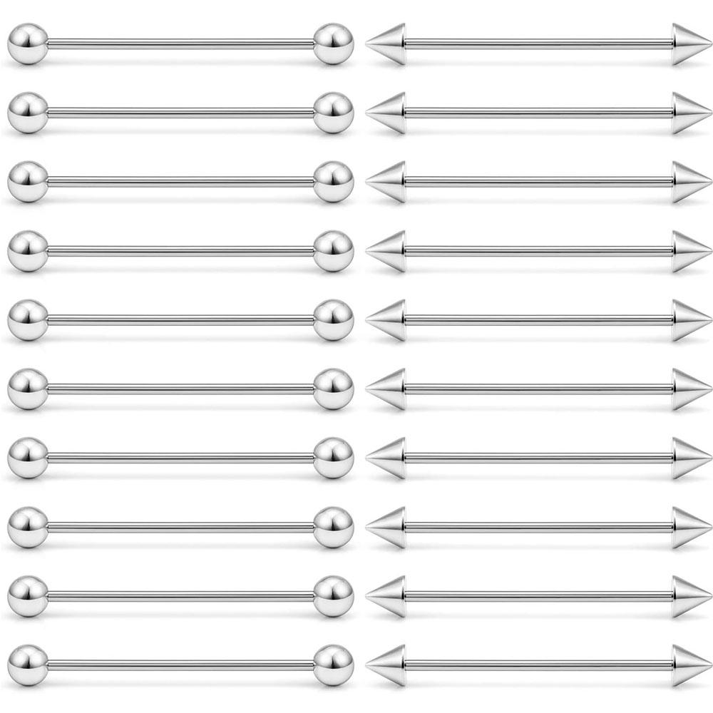 Set de 1/20 Piezas de Piercing - Body Jewelry Barbell reseña y precio