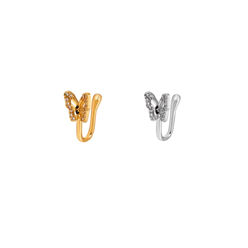 1 Uds. Anillo de imitación par - Body Jewelry Nose Studs reseña y precio