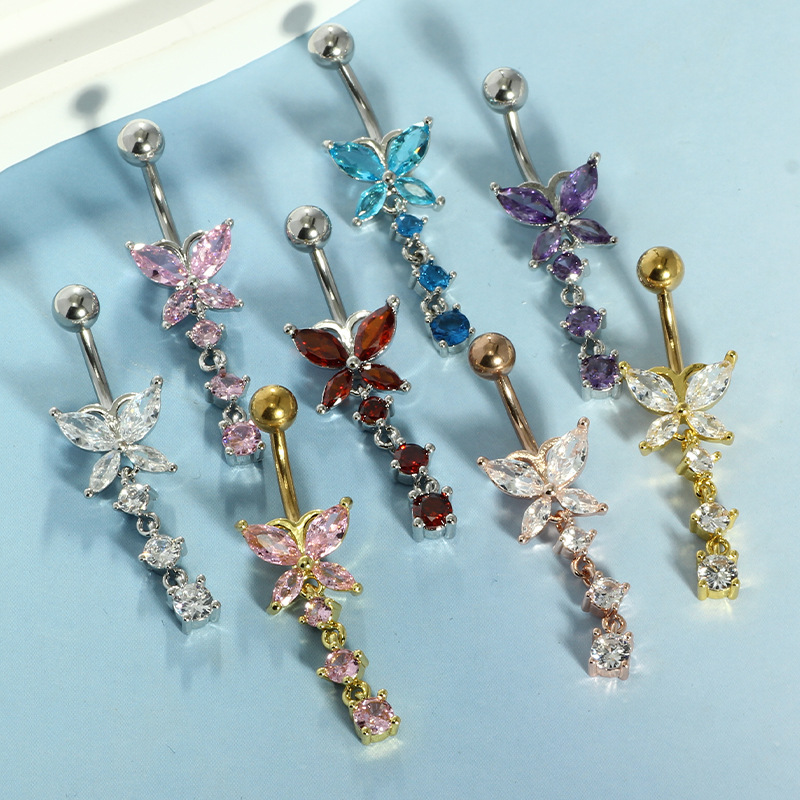 Piercing para Ombligo de Acero - Body Jewelry Belly Button Rings reseña y precio