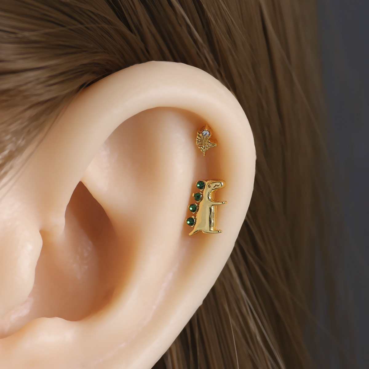 Una pieza linda de dinosaurio  - Body Jewelry Changing Kit reseña y precio