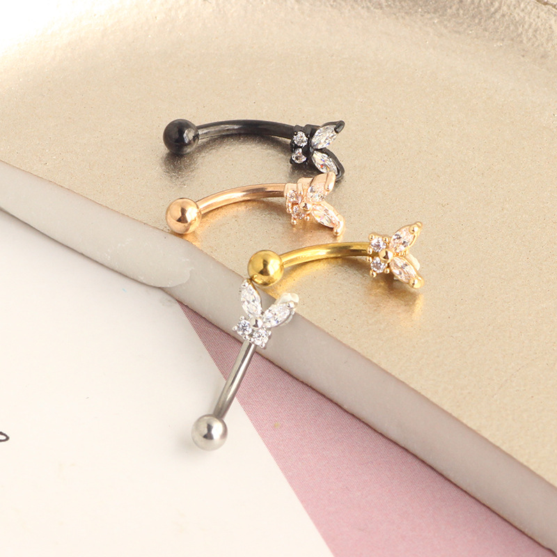 Joyas para Piercing Rook de Or - Rook Curved Barbell reseña y precio