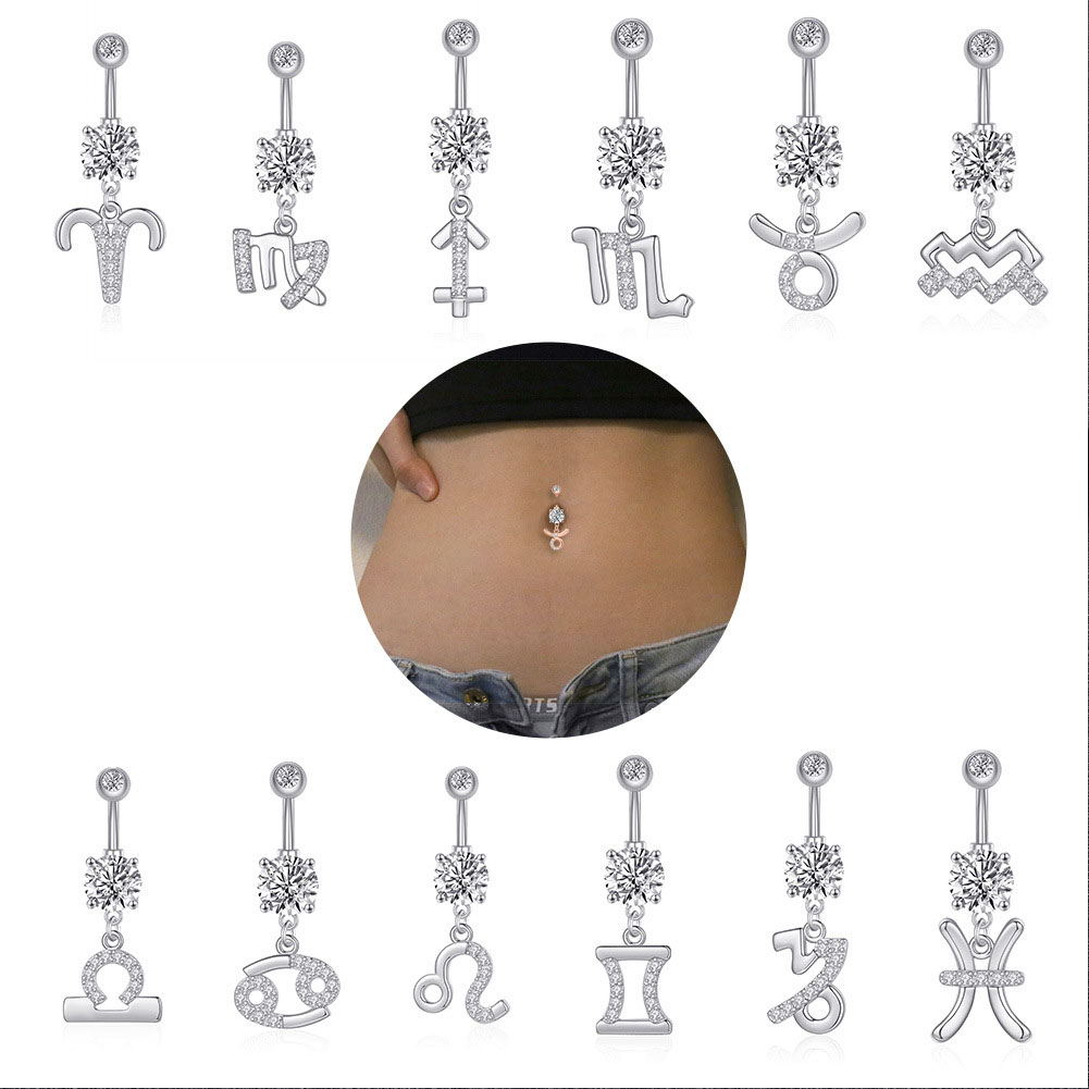Piercing para el ombligo de la - Body Jewelry Barbell reseña y precio