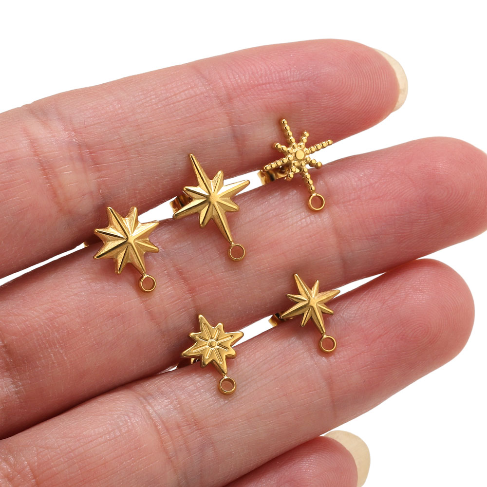 6 piezas de aretes de estrella - Body Jewellery reseña y precio