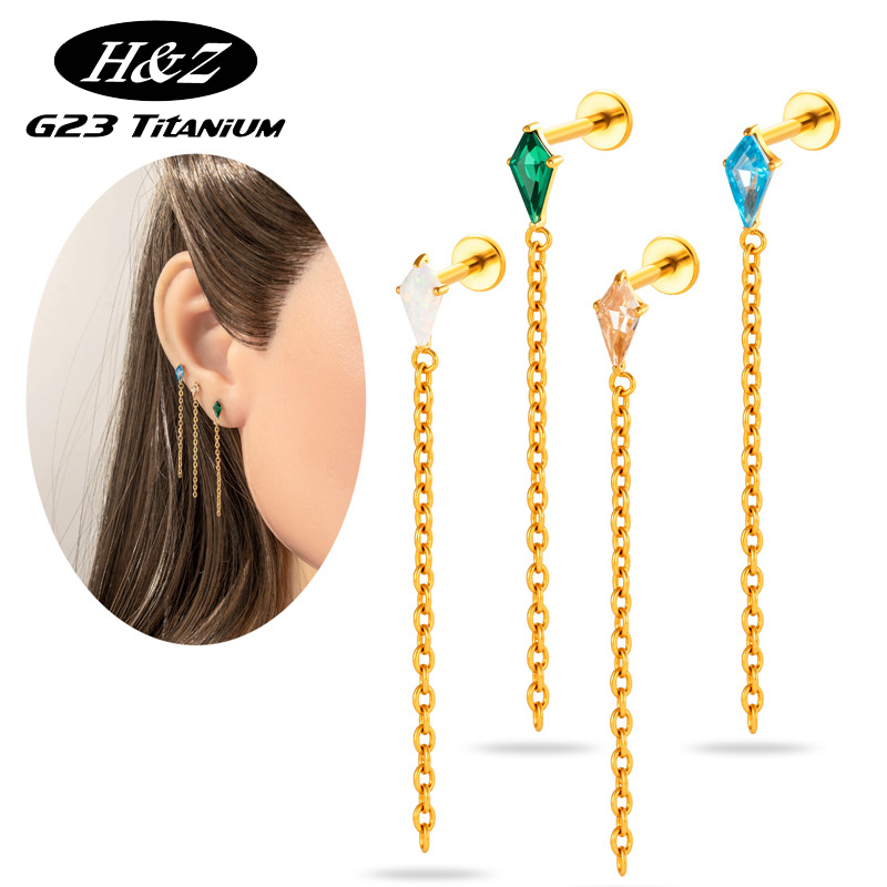 1 ud. Piercing de Titanio G23  - Body Jewelry Threadless reseña y precio