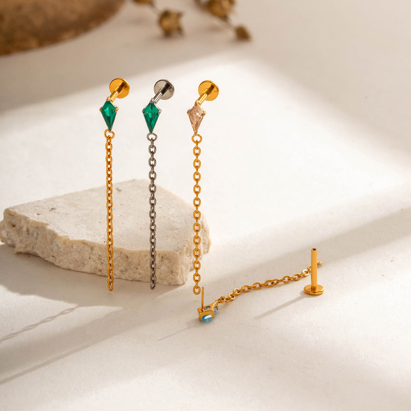 1 ud. Piercing de Titanio G23  - Body Jewelry Threadless reseña y precio