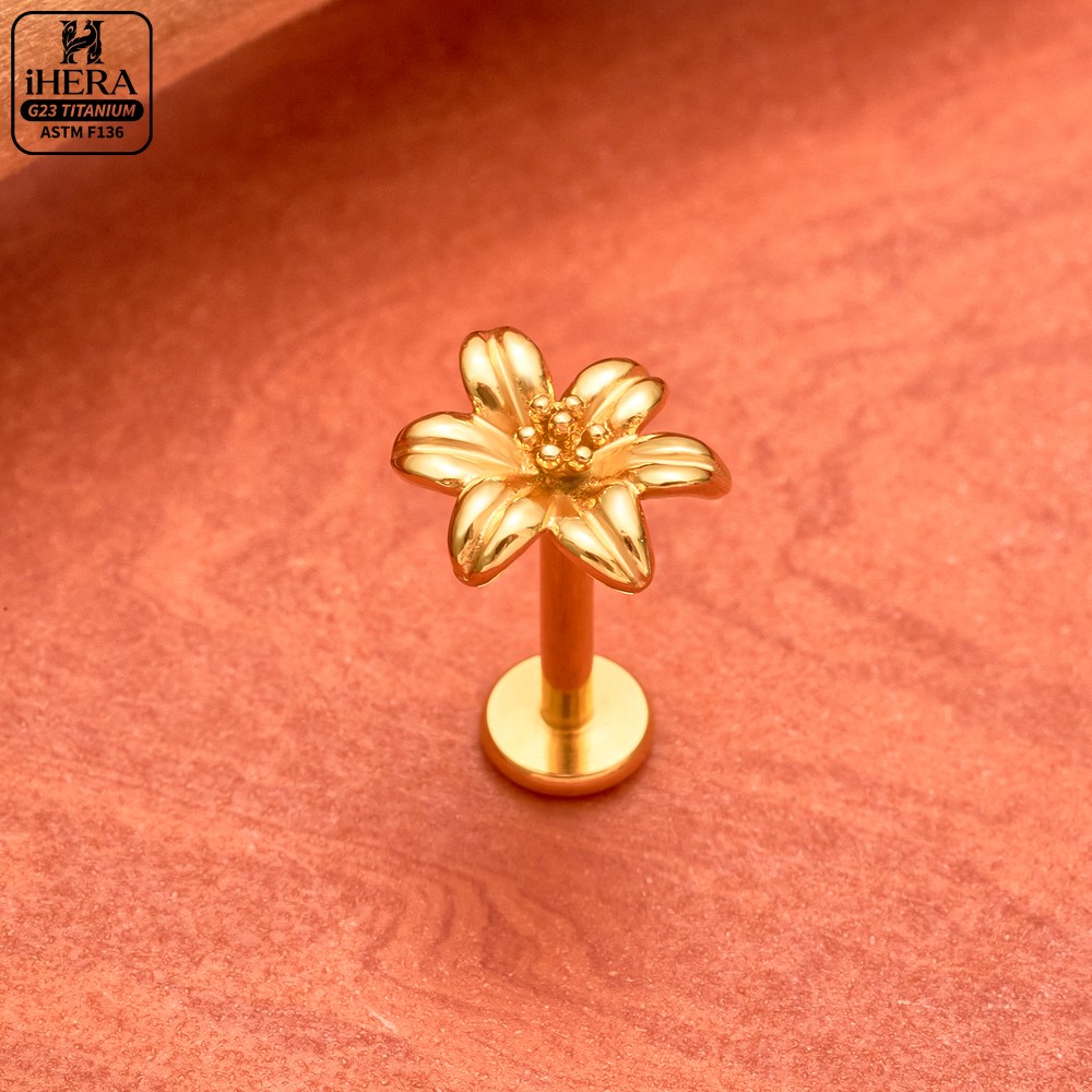 Pendientes de titanio G23 con  - Rook Curved Barbell reseña y precio