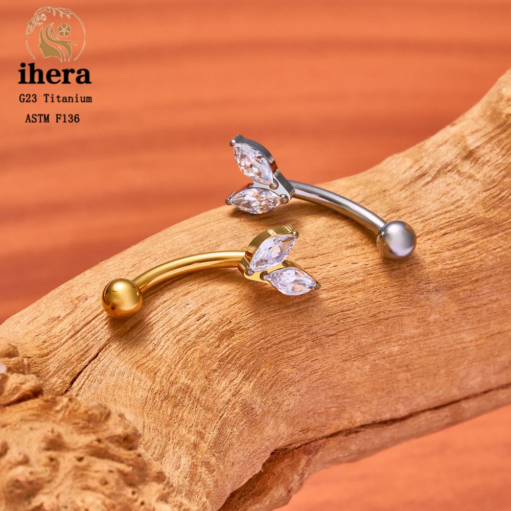 Piercing de Ceja de Titanio AS - Rook Curved Barbell reseña y precio