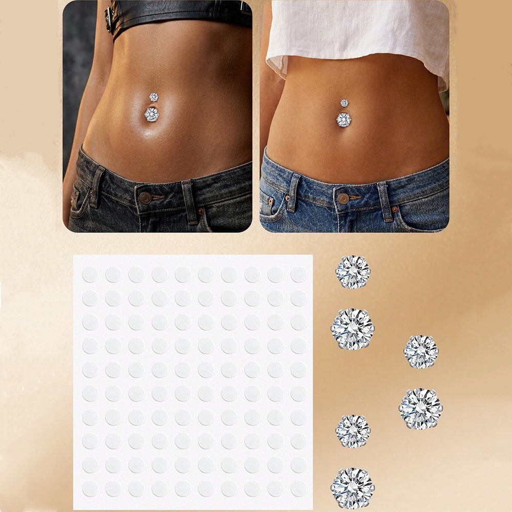 Anillos de ombligo falsos con  - Body Jewelry Belly Button Rings reseña y precio
