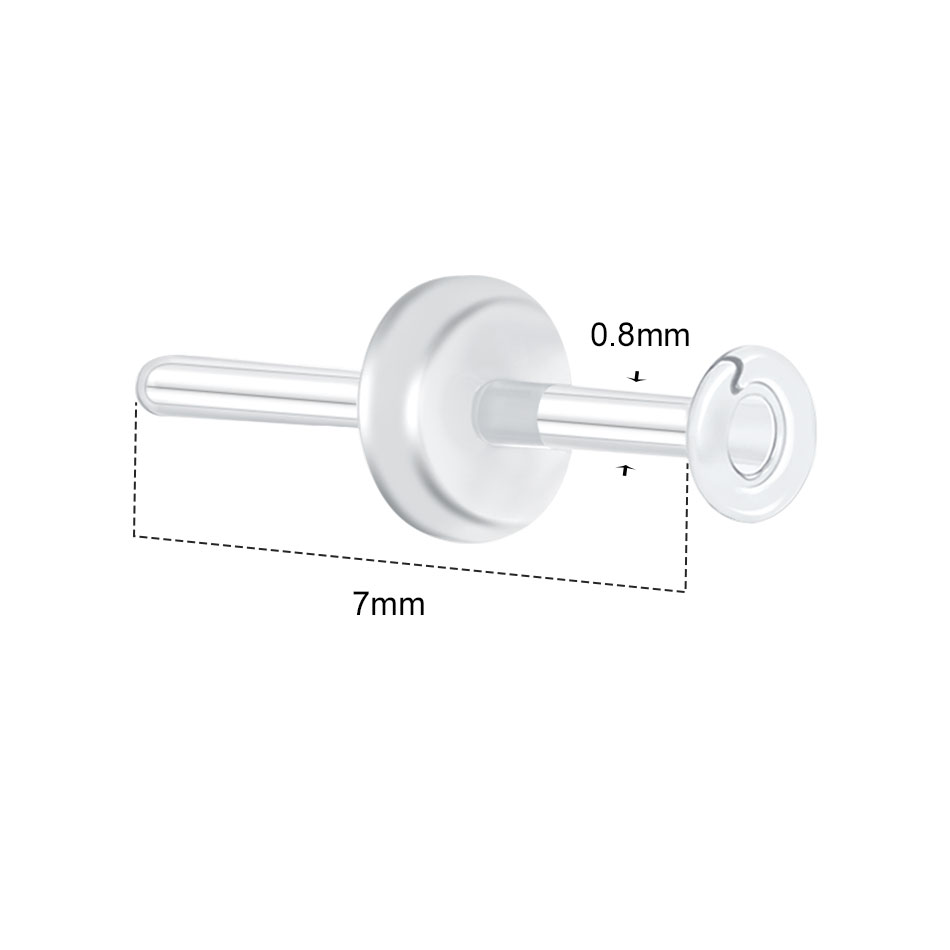 1/5PCS Piercing de Nariz de Cr - Body Jewelry Holder reseña y precio