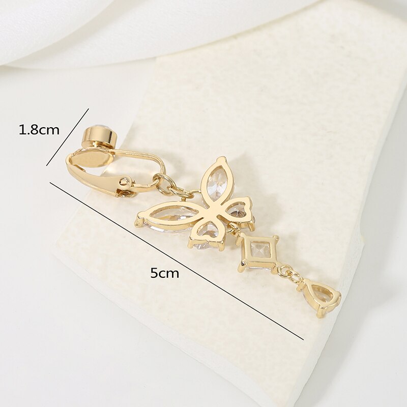 Clip en anillo para ombligo, f - Body Jewelry Belly Button Rings reseña y precio