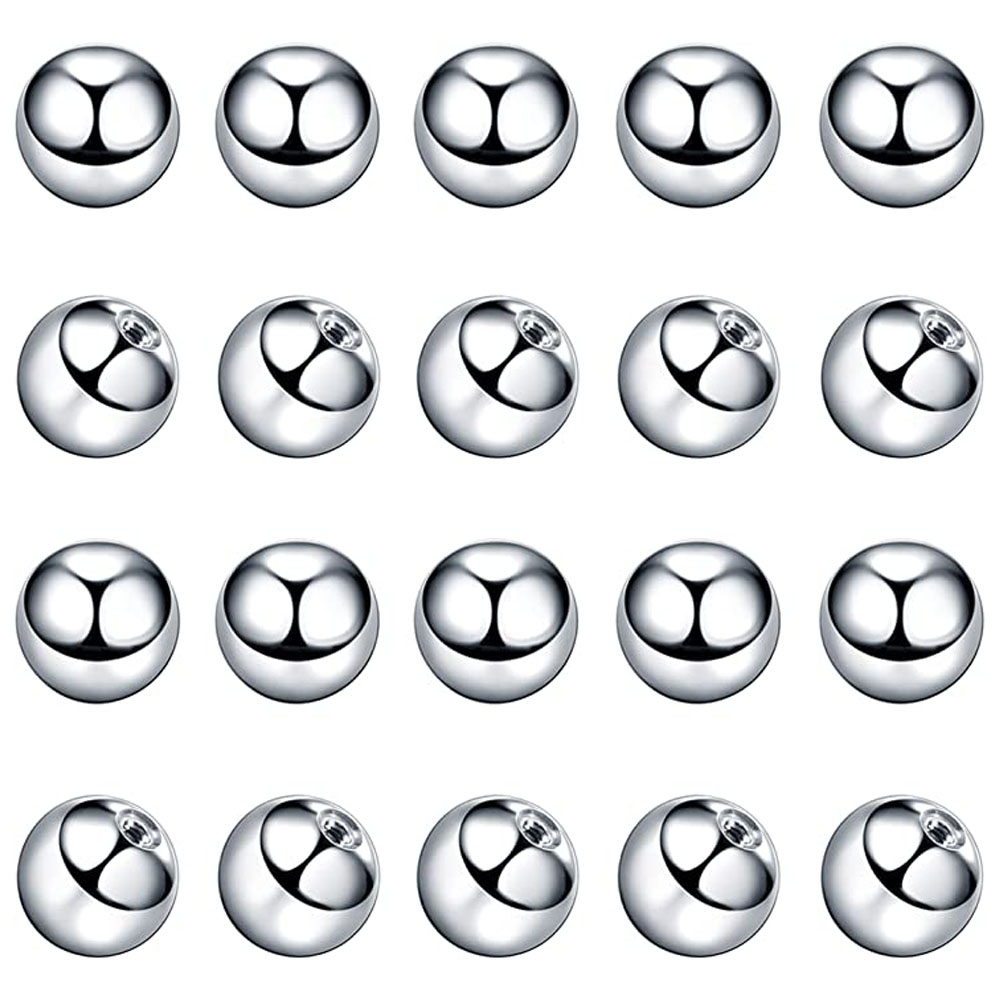 Bolas de repuesto para 20 piez - Body Jewelry Barbell reseña y precio