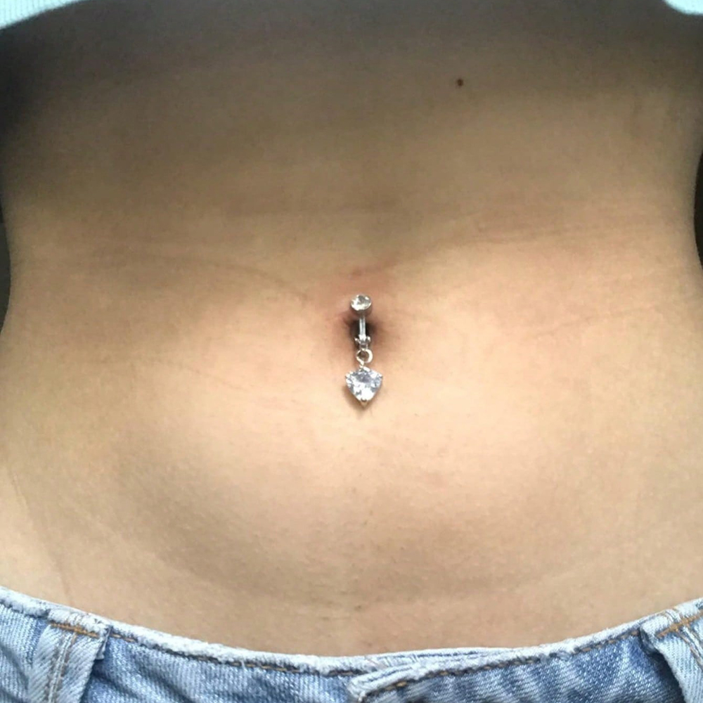Piercing Falso Dorado para Omb - Body Jewelry Belly Button Rings reseña y precio