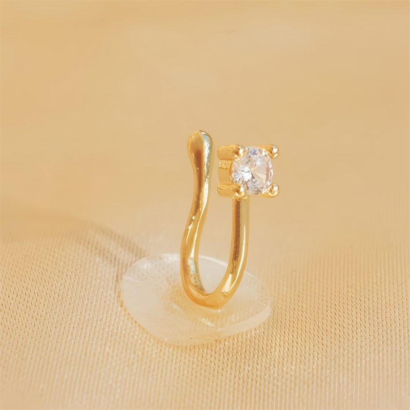 Anillo de nariz redondo de cir - Body Jewelry Nose Studs reseña y precio