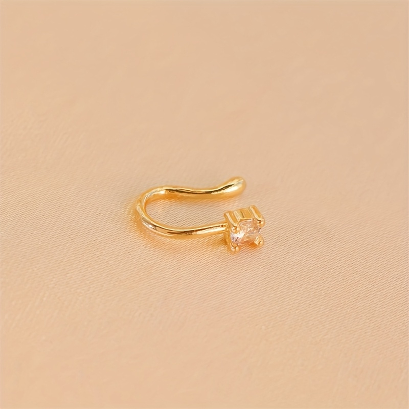 Anillo de nariz redondo de cir - Body Jewelry Nose Studs reseña y precio