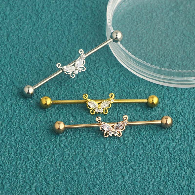 Pendientes de Barra con Forma  - Body Jewelry Barbell reseña y precio