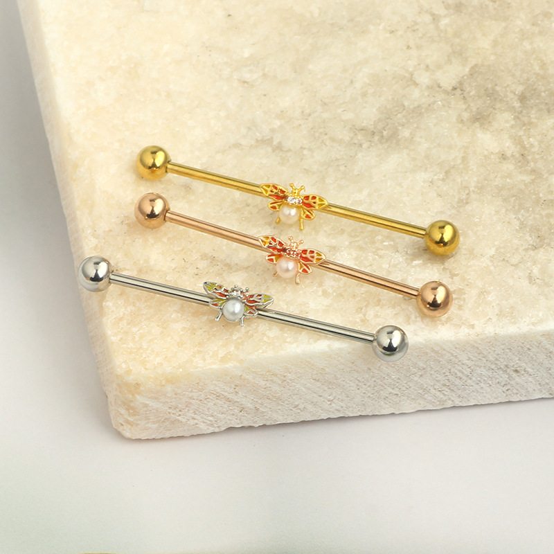 Pendientes de Barra con Forma  - Body Jewelry Barbell reseña y precio