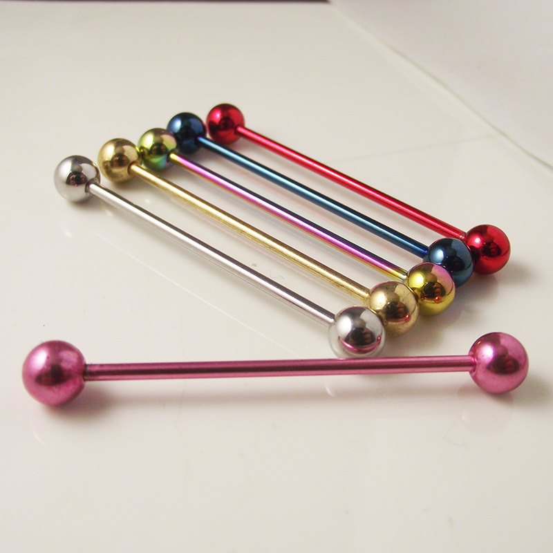 2 piezas 14G 1,6mm anillo para - Body Jewelry Barbell reseña y precio
