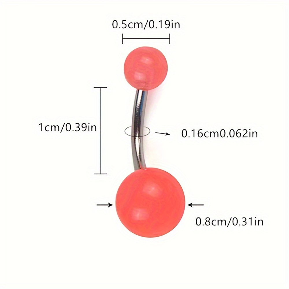 10 unids/set de anillo acrílic - Body Jewelry Changing Kit reseña y precio