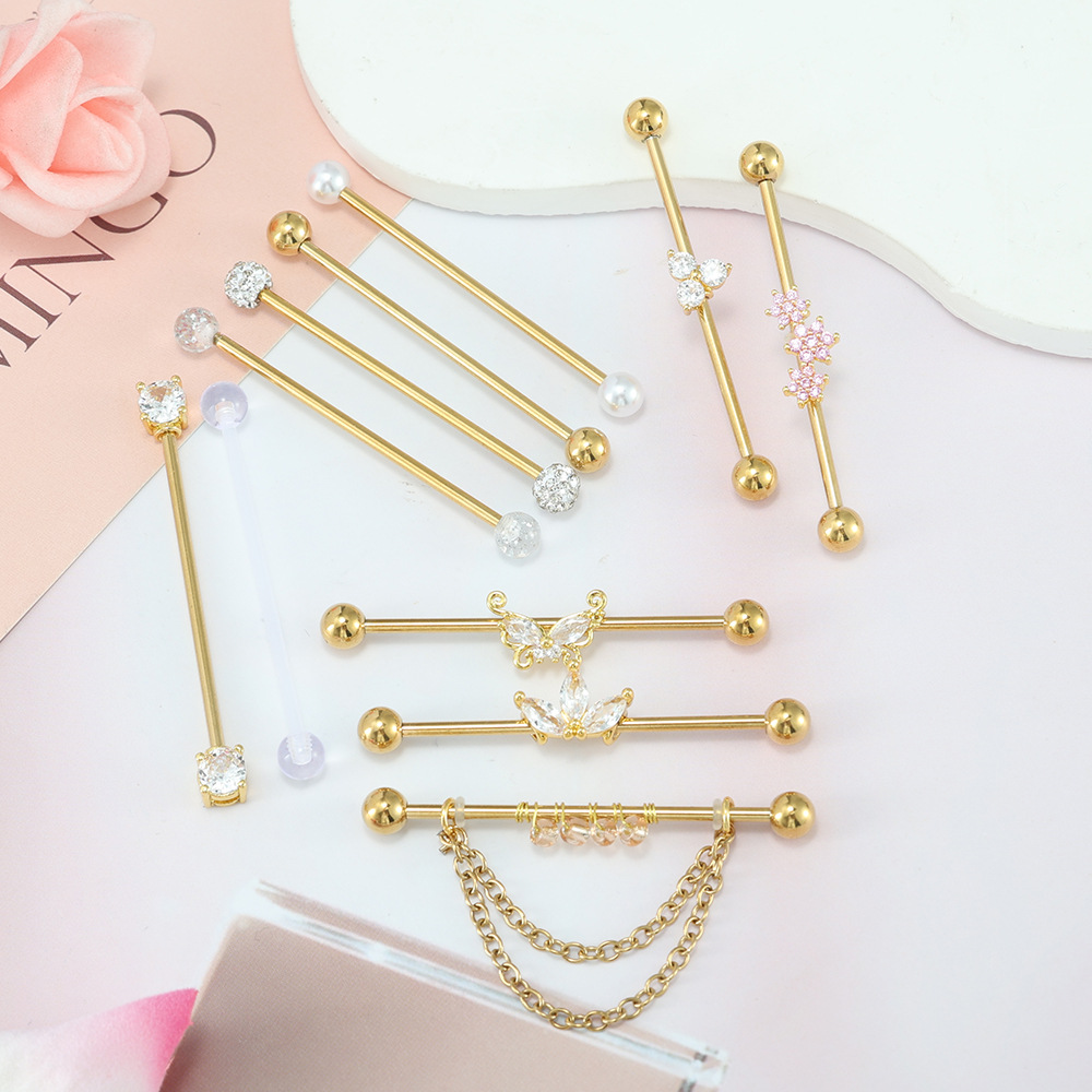 Pendientes de Barra de Acero I - Body Jewelry Barbell reseña y precio