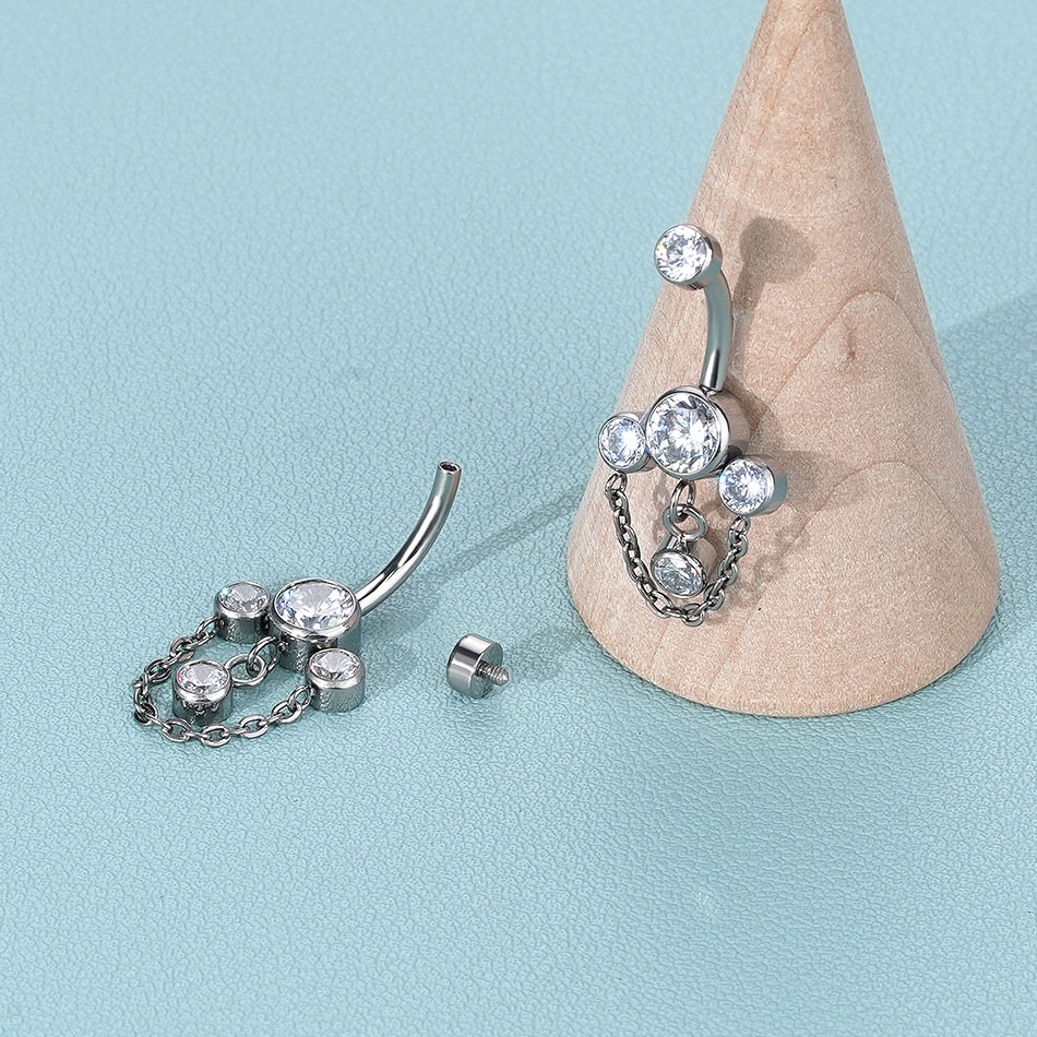 1 pieza de anillos de ombligo  - Body Jewelry Changing Kit reseña y precio