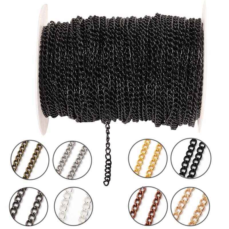 Cadena Delgada de Metal Plano  - Body Jewellery reseña y precio