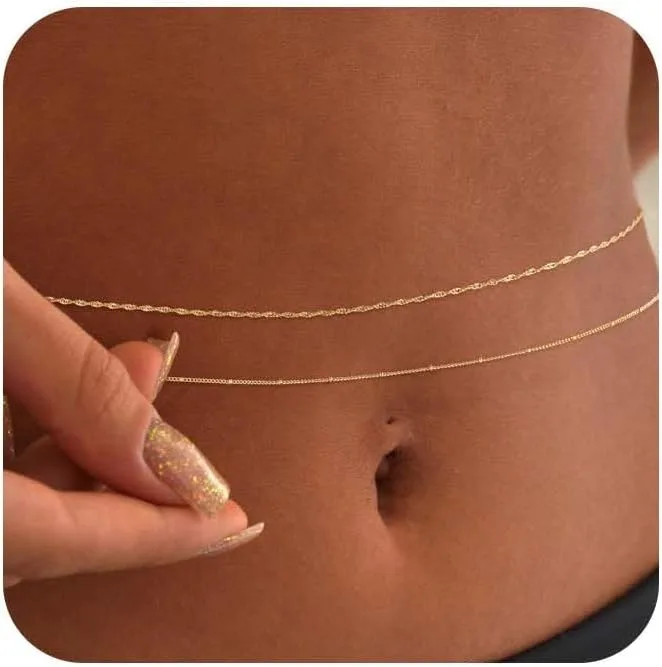 Cadena de cuentas de cintura a - Body Jewellery reseña y precio