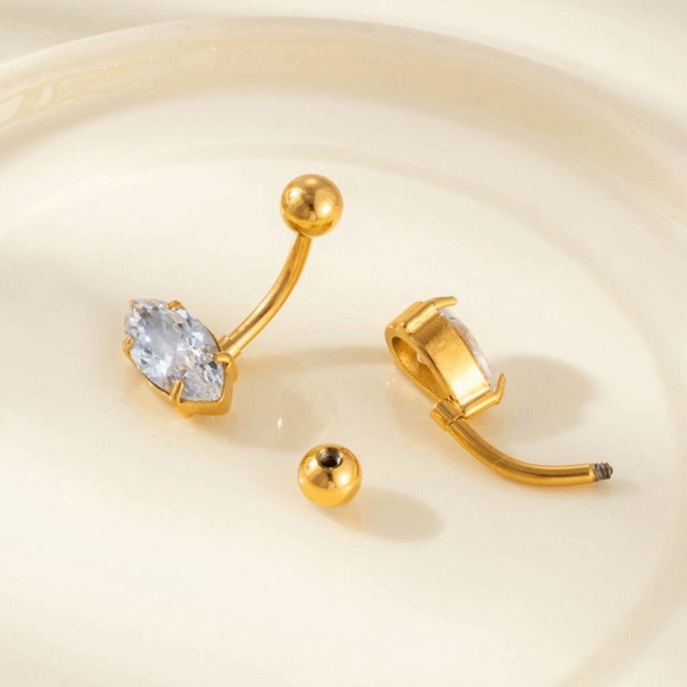 Elegante Piercing para Ombligo - Body Jewelry Barbell reseña y precio