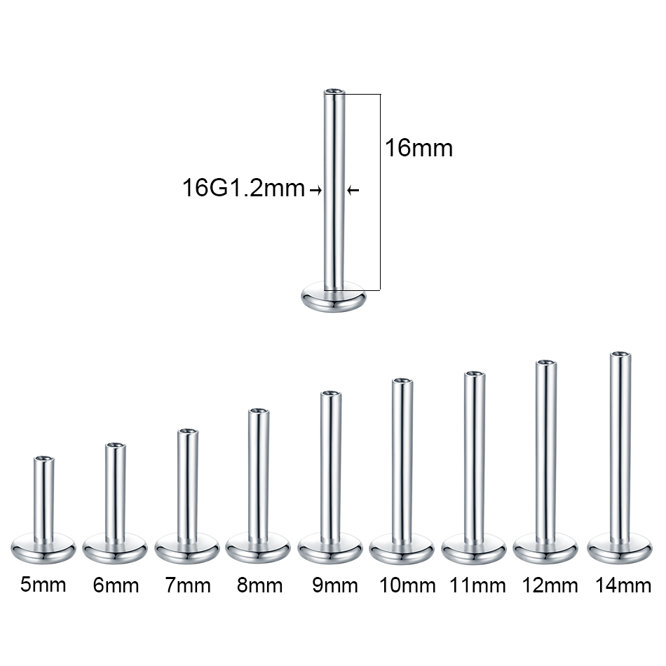 Piercing de labio Labret de ac - Body Jewelry Barbell reseña y precio