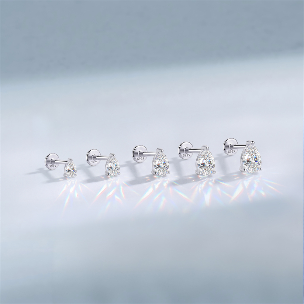 Pendiente KOJ de plata de ley  - Body Jewelry Hypoallergenic reseña y precio