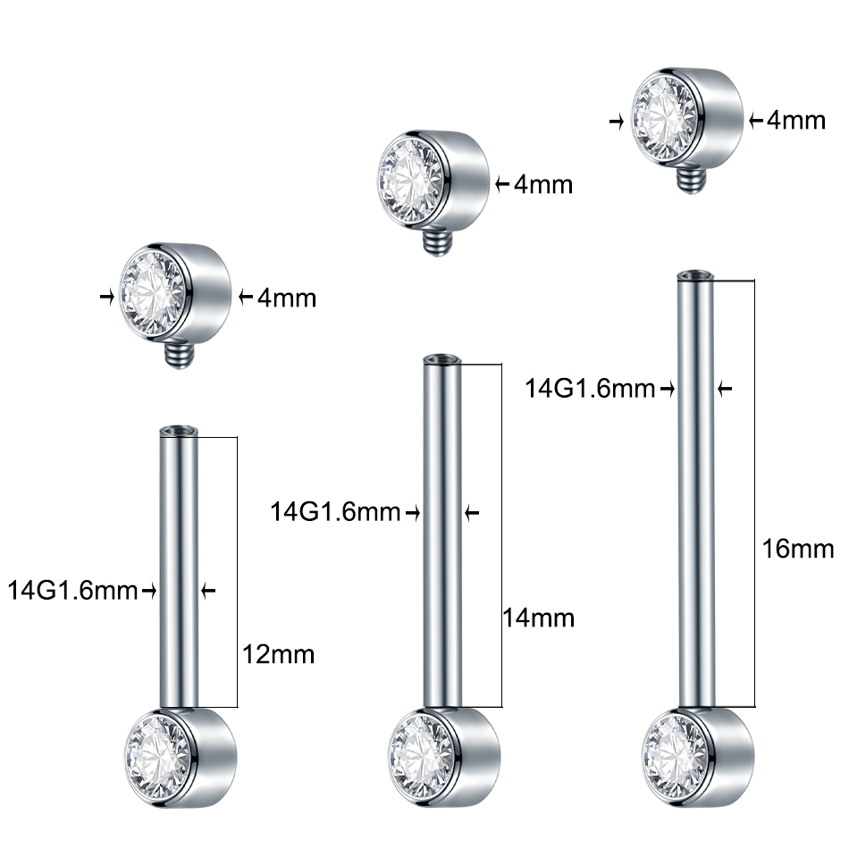 Piercing de titanio de grado i - Body Jewelry Changing Kit reseña y precio