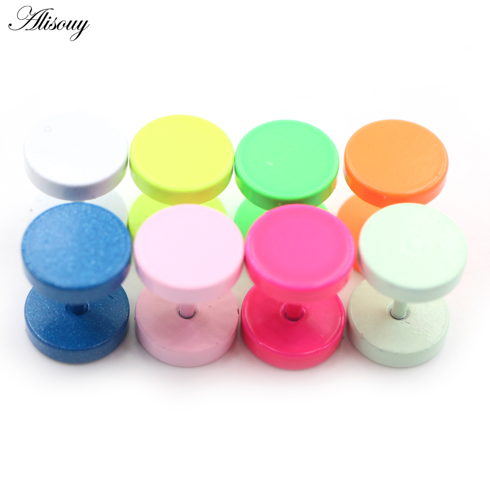 2 Piezas Pendientes de Acero I - Body Jewelry Barbell reseña y precio